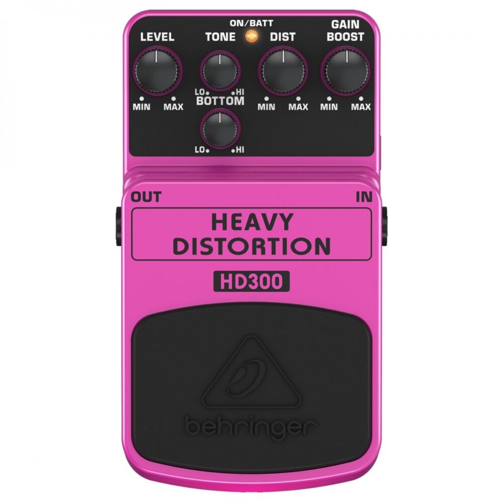 Behringer HD300 Heavy Metal Distortion Effects Pedal In Stock
