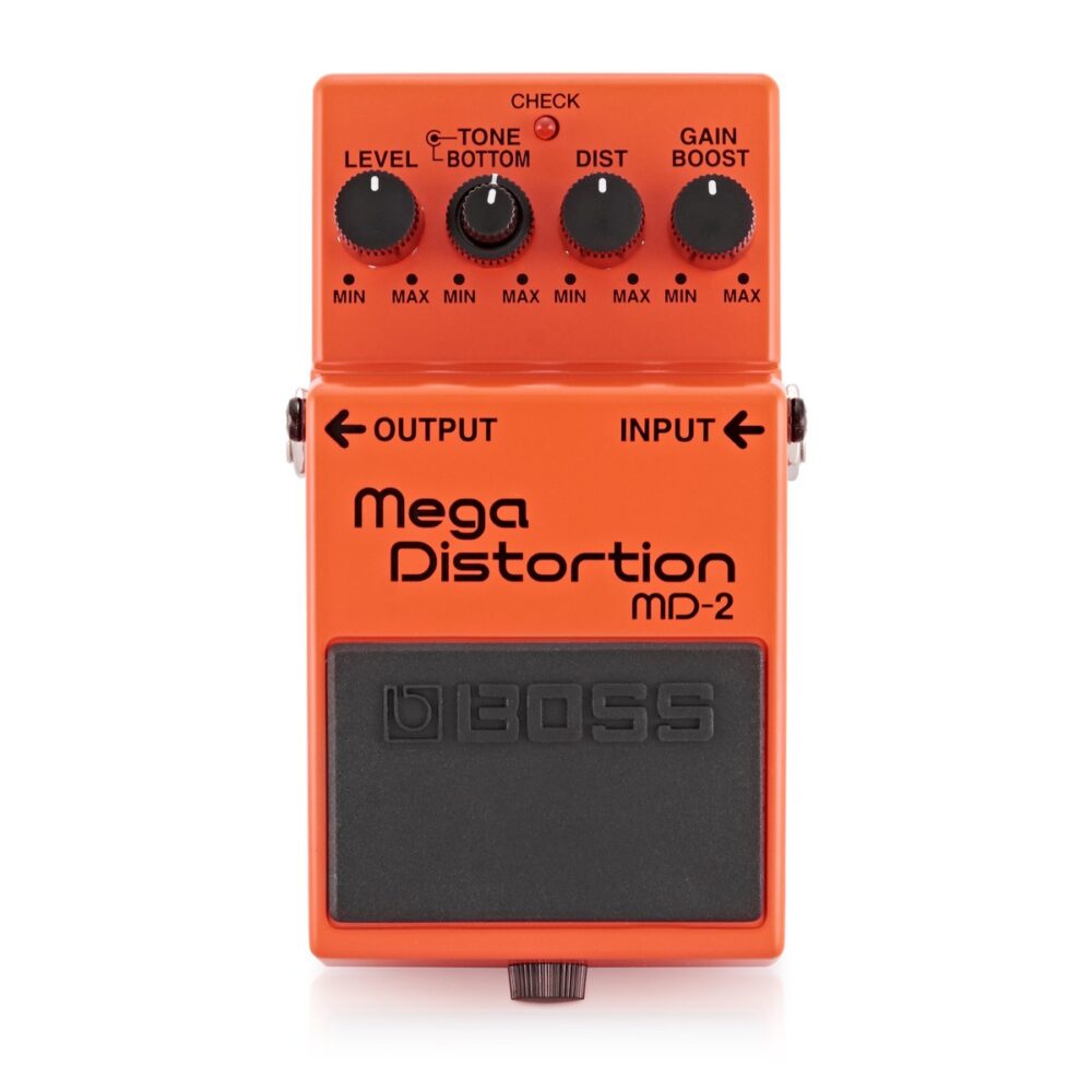 Boss MD-2 Mega Distortion Guitar Pedal In Stock