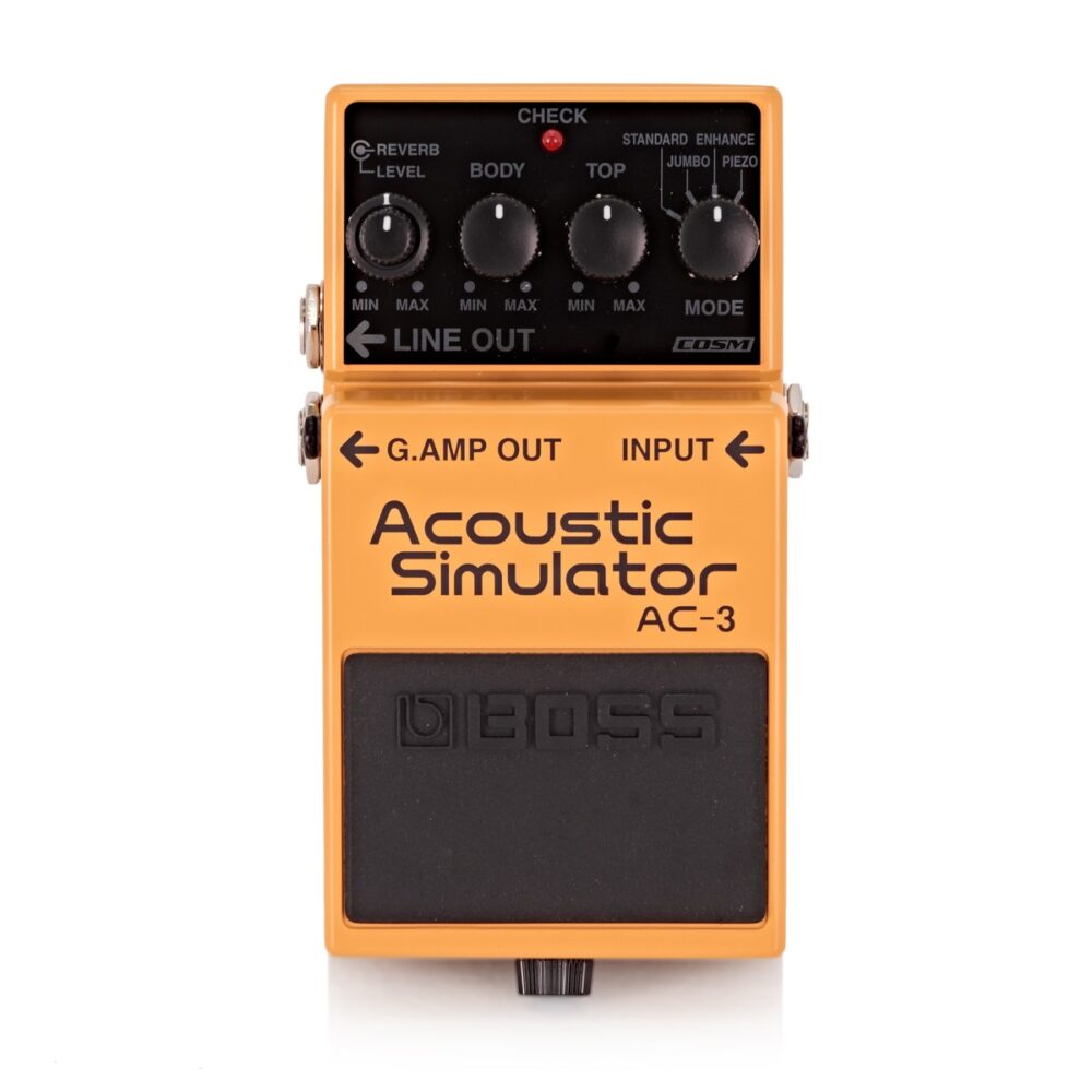 Boss AC-3 Acoustic Simulator Pedal In Stock