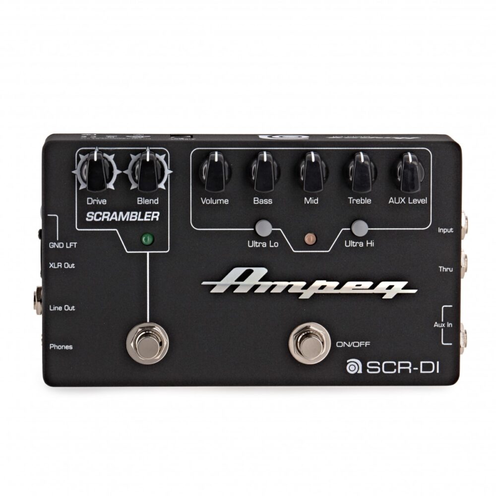 Ampeg SCR-DI Bass DI with Scrambler Overdrive In Stock