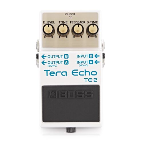 Boss TE-2 Tera Echo Guitar Effects Pedal In Stock