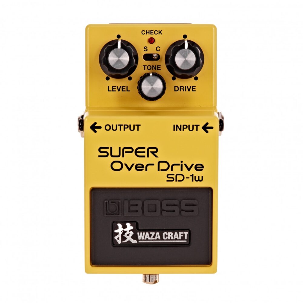 Boss SD-1W Waza Craft Custom Super Overdrive Pedal In Stock