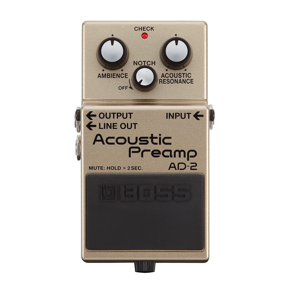 Boss AD-2 Acoustic Preamp Guitar Pedal In Stock - Image 1