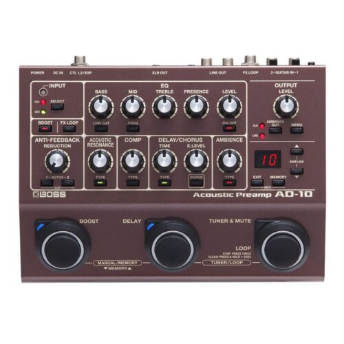 Boss AD-10 Acoustic Preamp In Stock