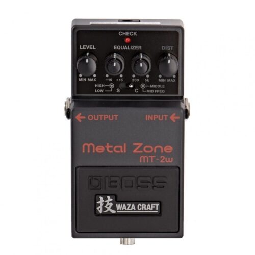 Boss MT-2W Waza Craft Metal Zone Distortion Pedal In Stock