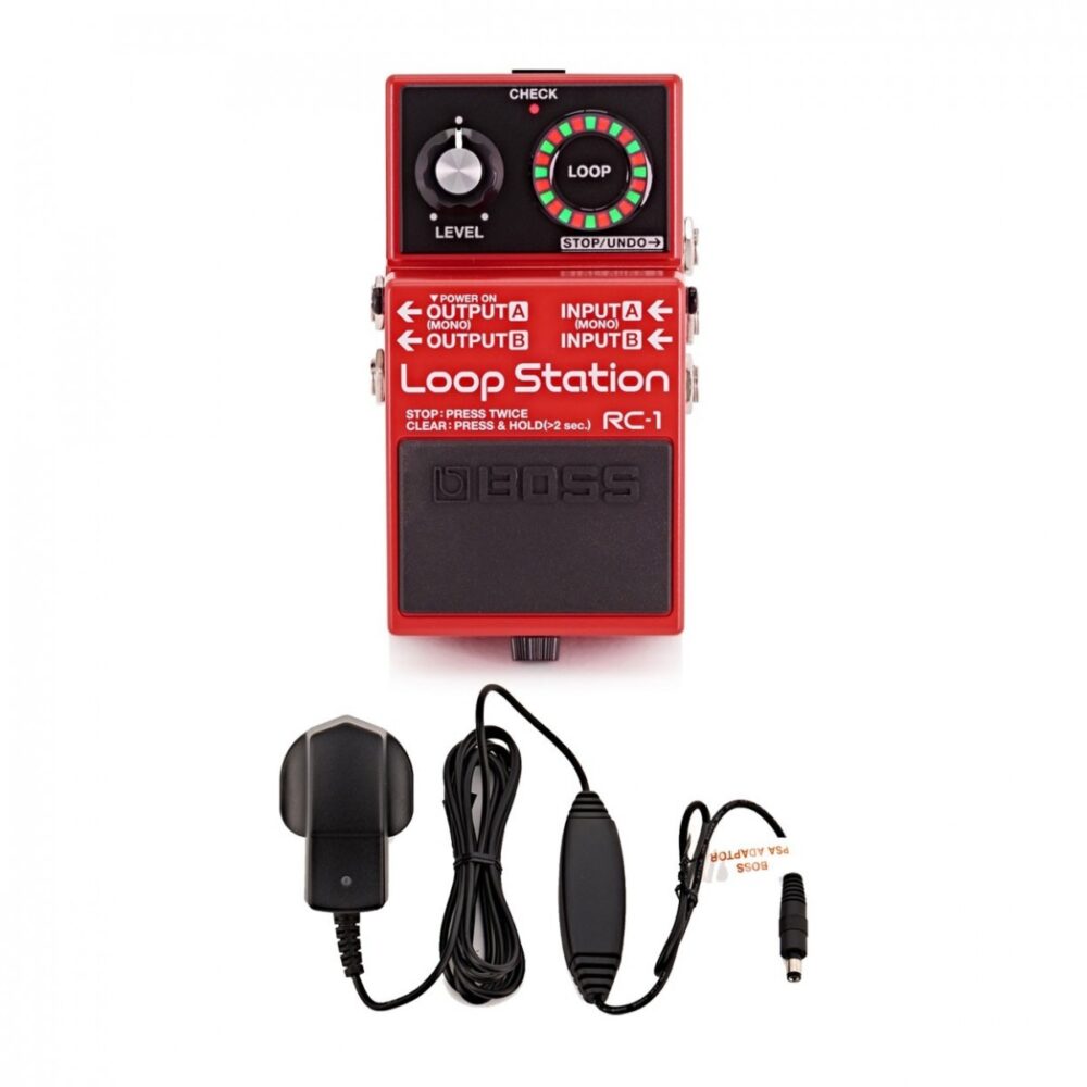 Boss RC-1 Loop Station with Power Supply In Stock