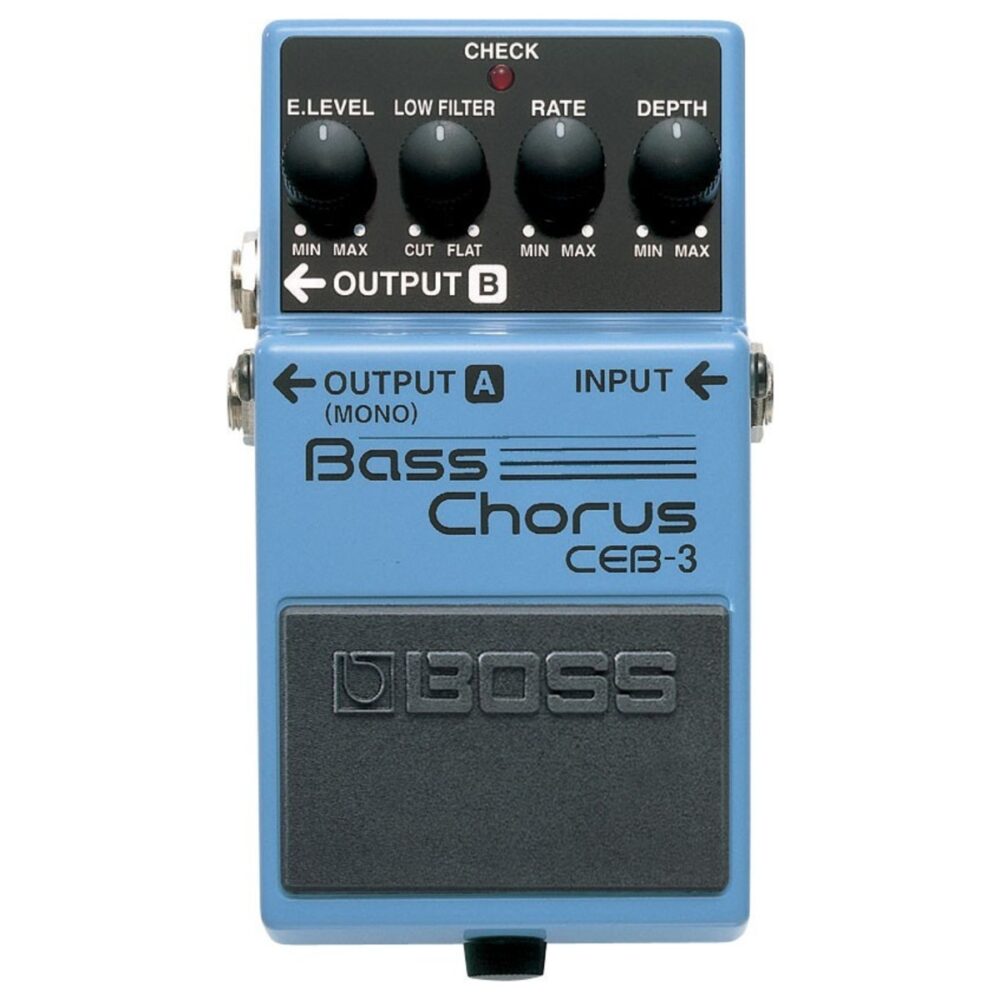 Boss CEB-3 Bass Chorus Effects Pedal In Stock