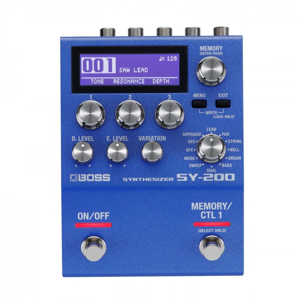 Boss SY-200 Guitar/Bass Synthesizer Pedal In Stock