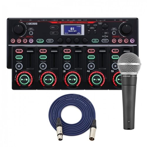 Boss RC-505MKII Loop Station with Shure SM58 In Stock