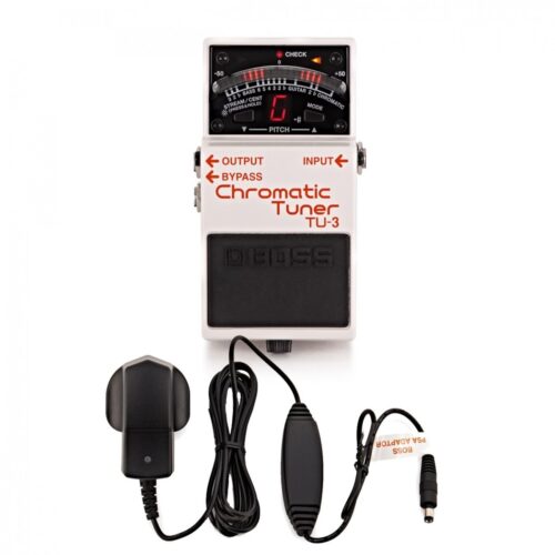Boss TU-3 Pedal Chromatic Tuner with Power Supply In Stock