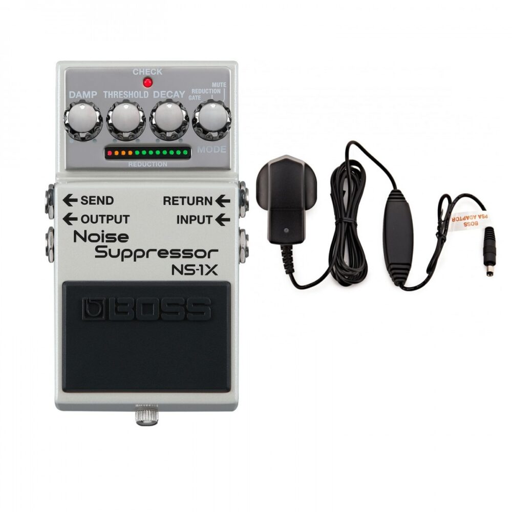 Boss NS-1X Noise Suppressor Pedal with Power Supply In Stock