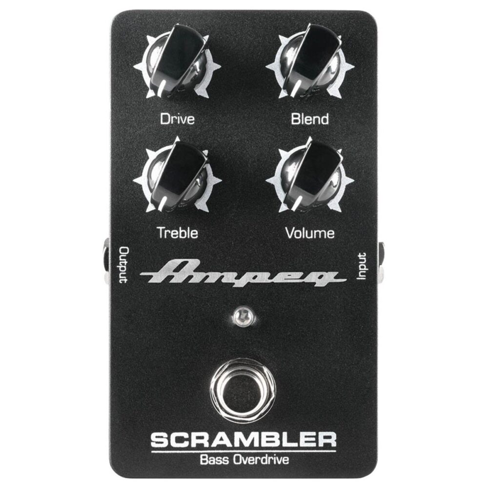 Ampeg Scrambler Bass Overdrive Pedal In Stock
