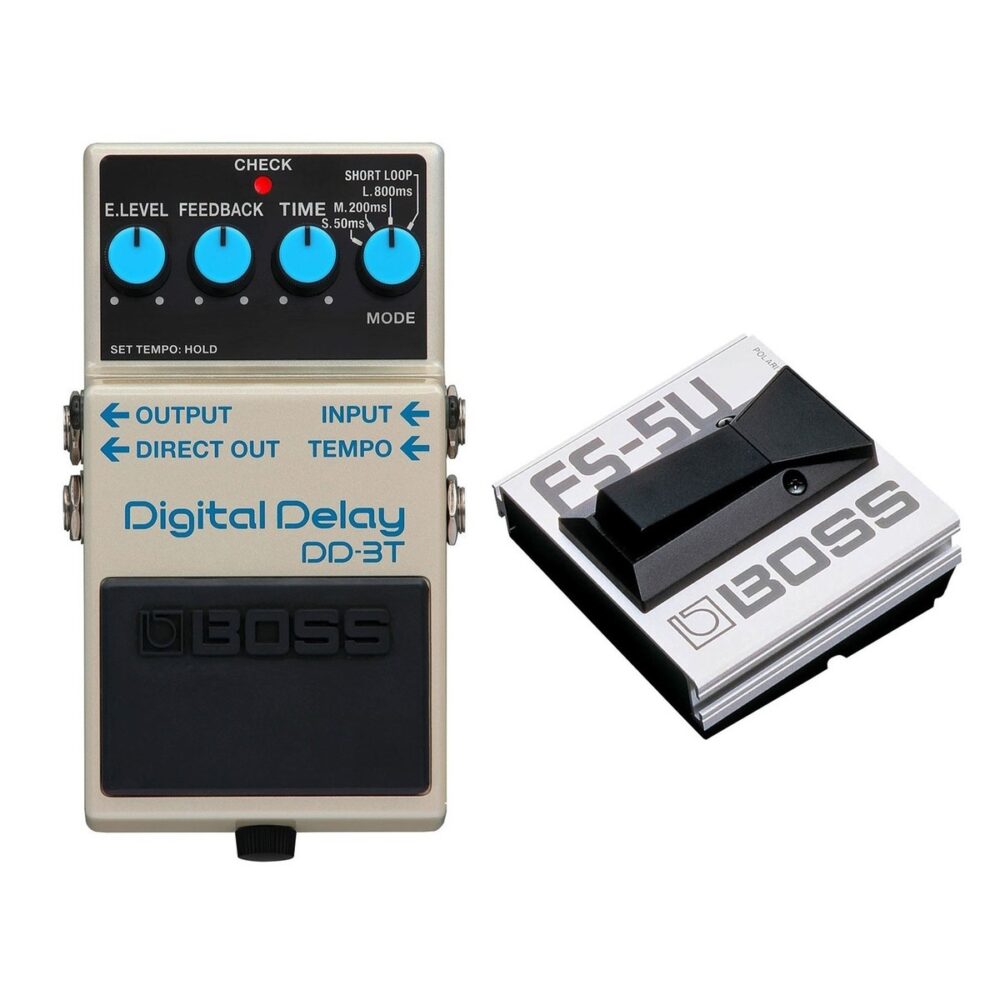 Boss DD-3T Digital Delay Pedal with Tap Tempo Footswitch In Stock