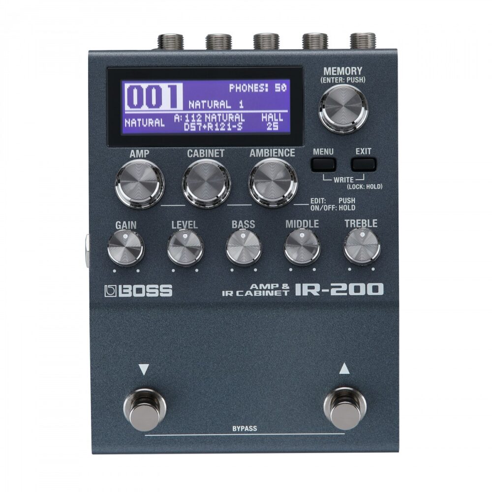 Boss IR-200 Amp and IR Cabinet Simulator In Stock