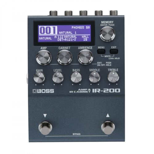 Boss IR-200 Amp and IR Cabinet Simulator In Stock