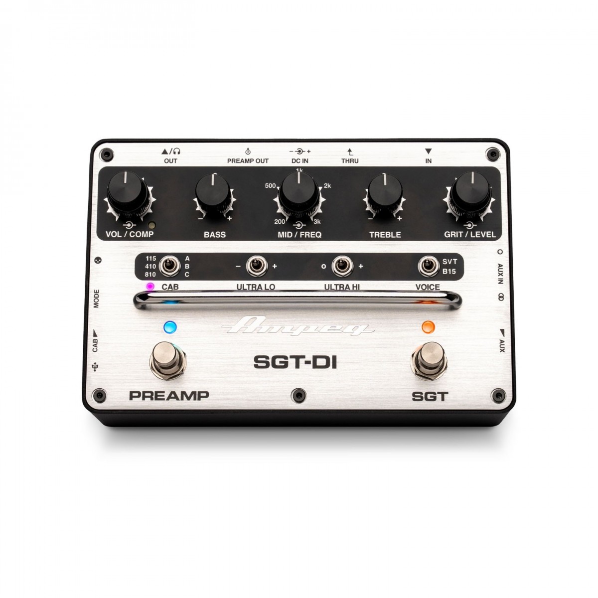 Ampeg SGT-DI Preamp / DI Bass Guitar Pedal In Stock - Image 1