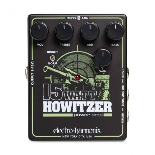Electro Harmonix 15 Watt Howitzer Guitar Amp / Preamp Pedal In Stock