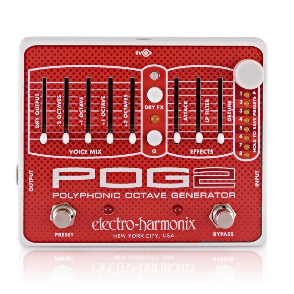 Electro Harmonix POG 2 Polyphonic Octave Generator In Stock