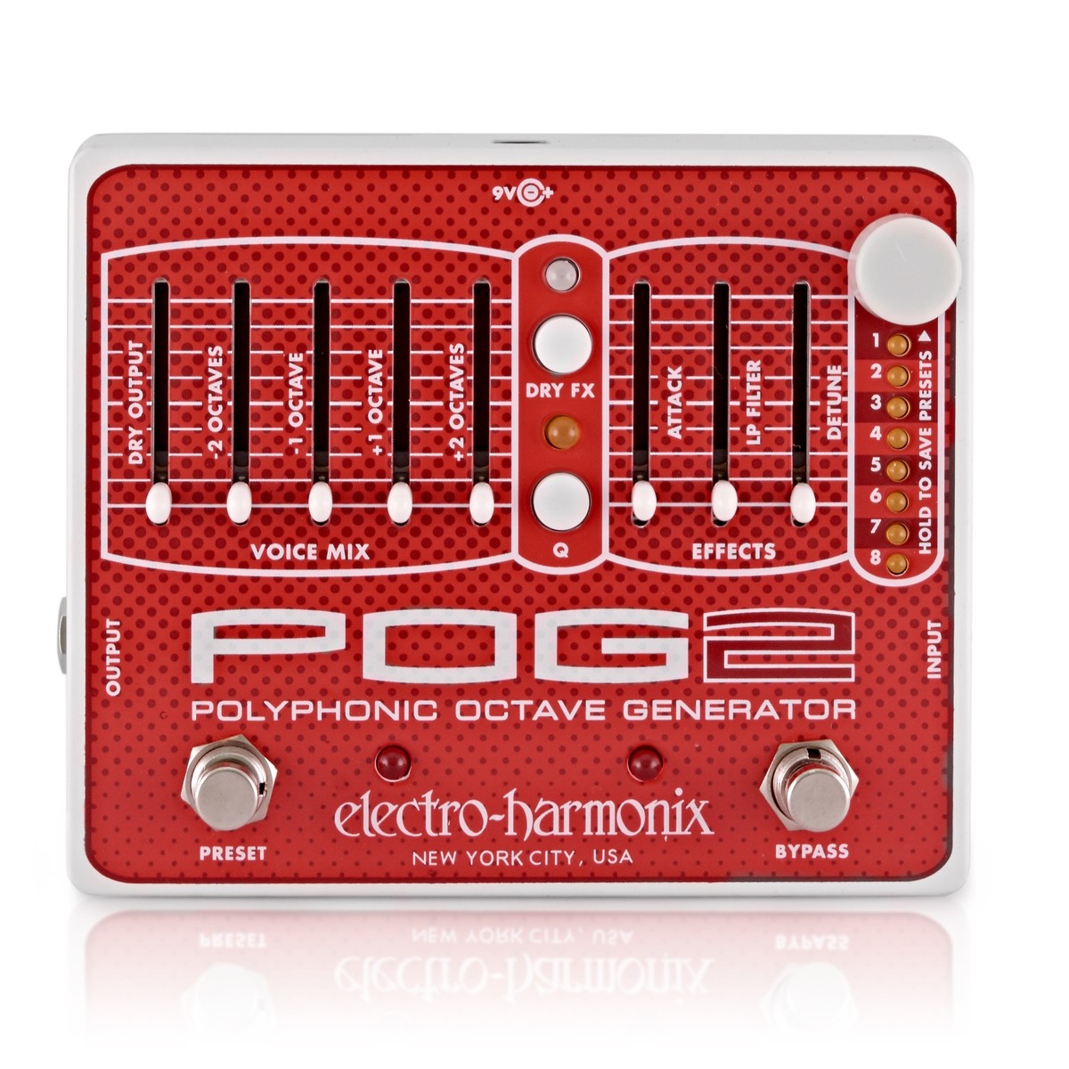 Electro Harmonix POG 2 Polyphonic Octave Generator In Stock - Image 1