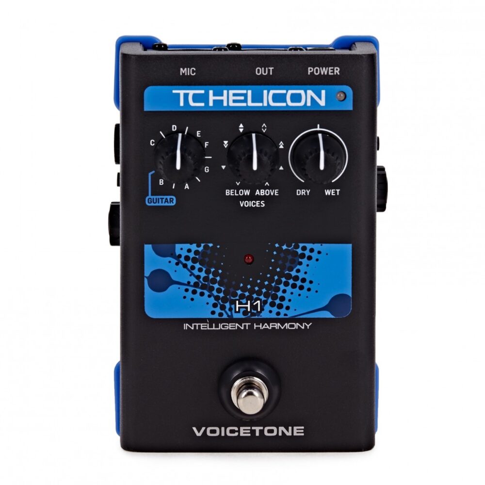 TC Helicon VoiceTone H1 Intelligent Harmony Vocal Processor In Stock