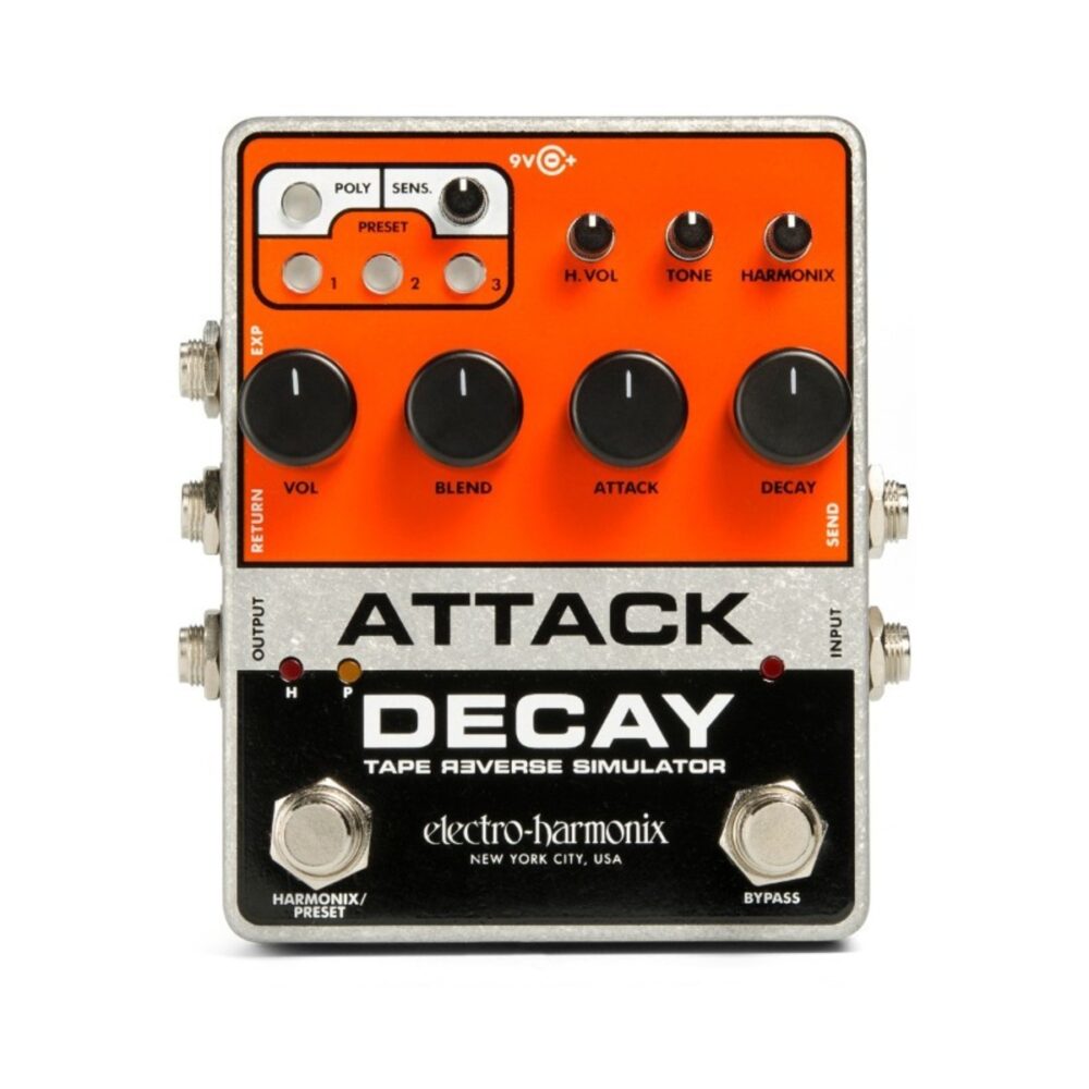 Electro Harmonix Attack Decay Tape Reverse Simulator In Stock