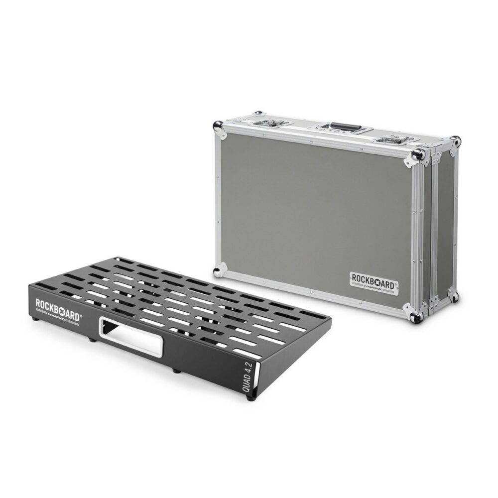RockBoard by Warwick QUAD 4.2 Pedalboard w/ Flight Case In Stock