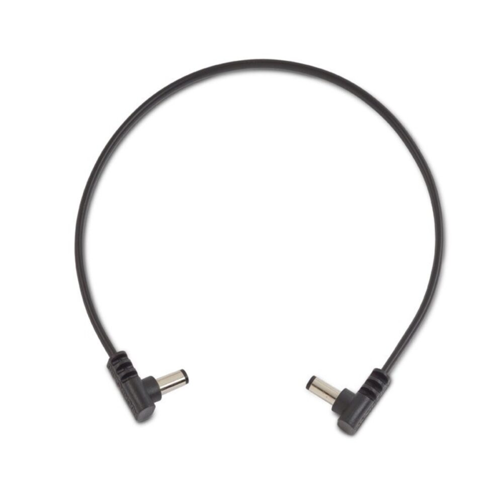 RockBoard By Warwick Angled/Angled Flat Power Cable, 30cm In Stock