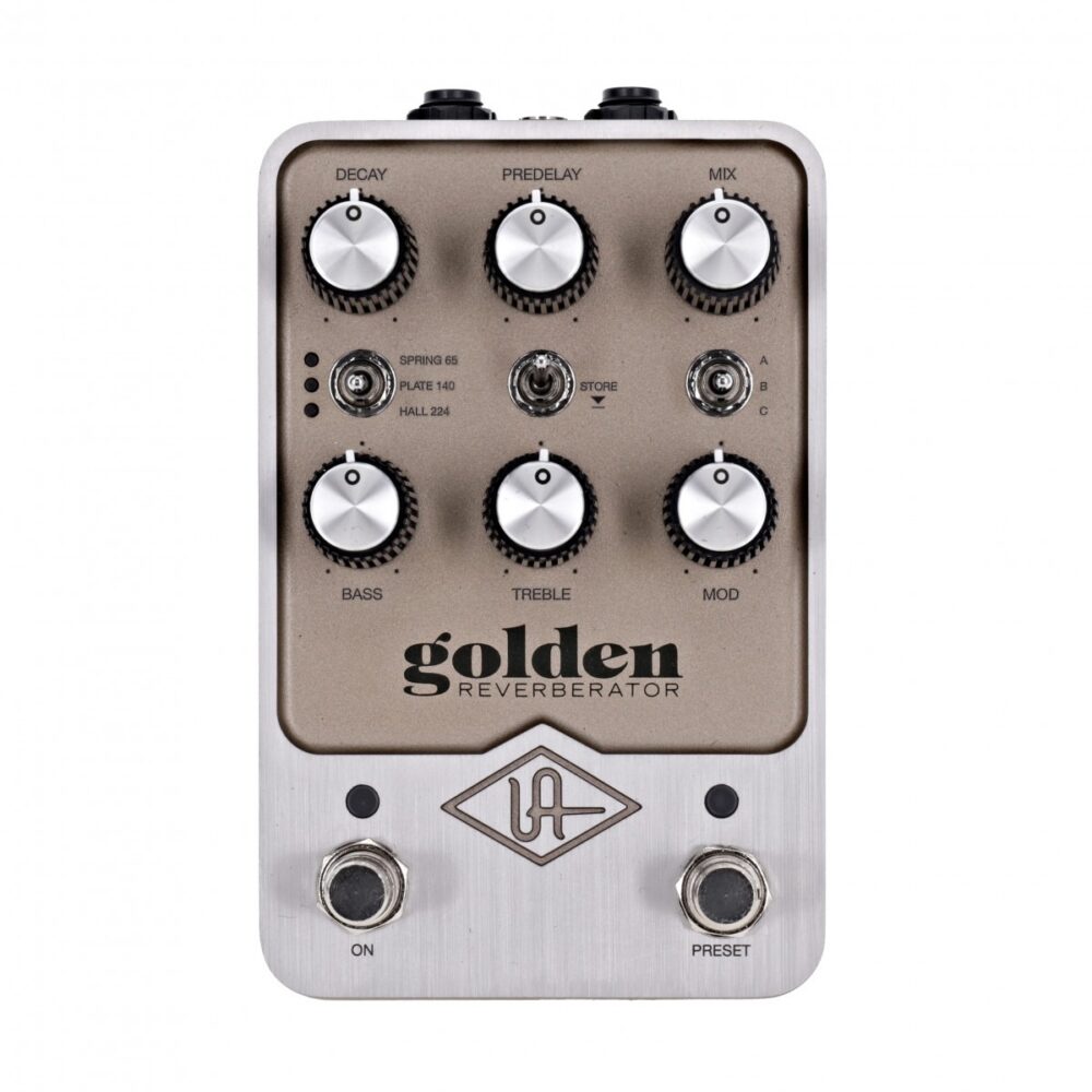 Universal Audio UAFX Golden Reverberator Pedal In Stock