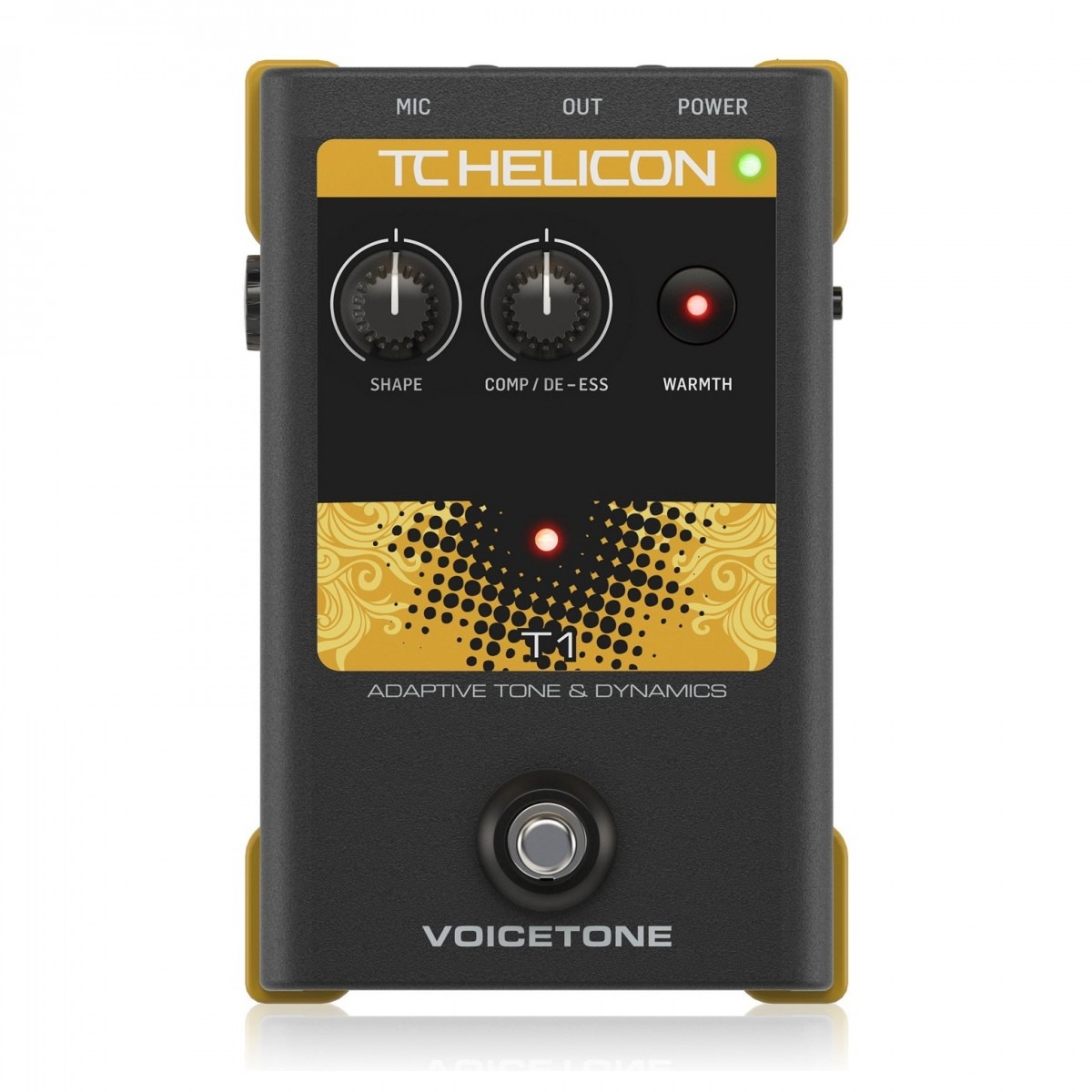 TC Helicon VoiceTone T1 EQ and Dynamics Vocal Processor In Stock - Image 1