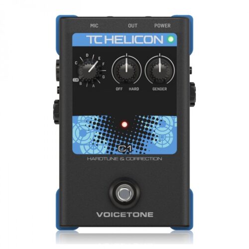 TC Helicon VoiceTone C1 Hardtune and Correction Vocal Processor In Stock