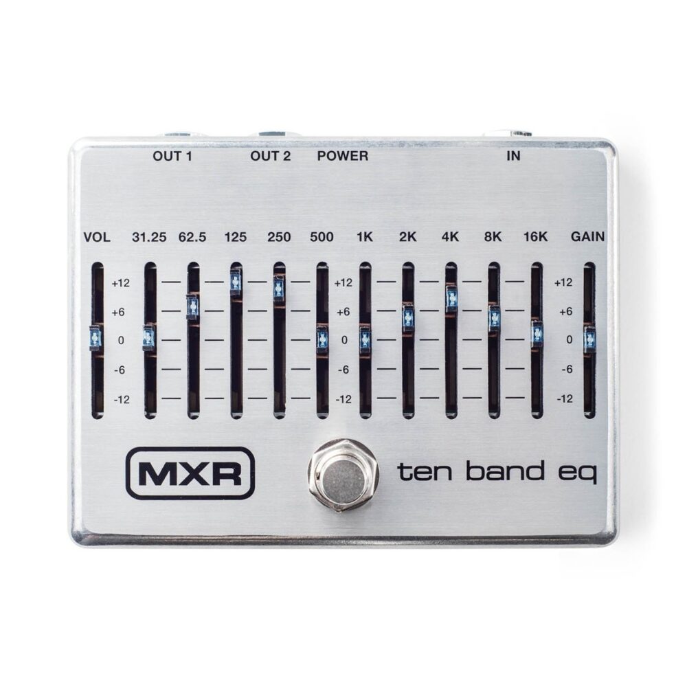 MXR M108S 10 Band EQ Silver In Stock