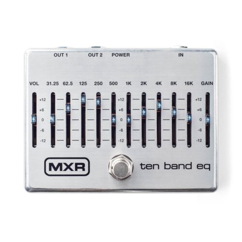 MXR M108S 10 Band EQ Silver In Stock