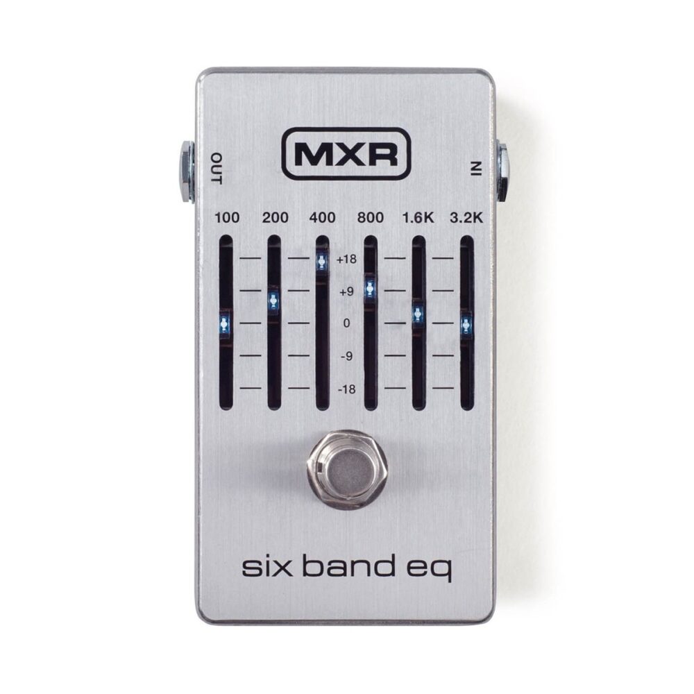 MXR M109S 6 Band EQ Silver In Stock