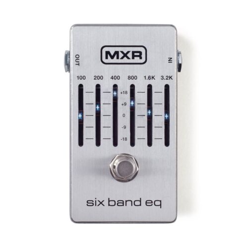 MXR M109S 6 Band EQ Silver In Stock
