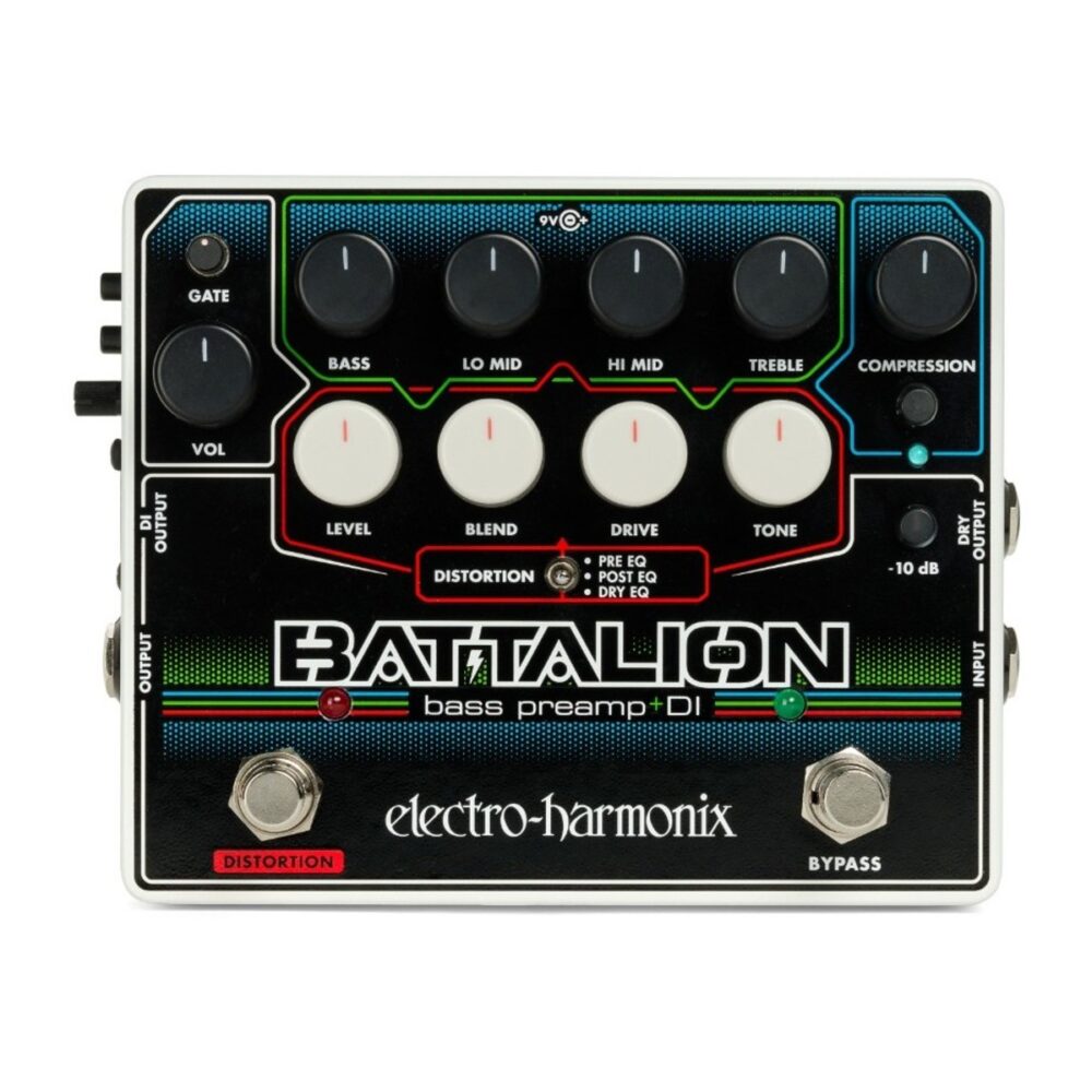 Electro Harmonix Battalion Bass Preamp & DI In Stock