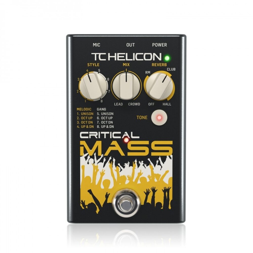 TC Helicon Critical Mass Vocal Processor In Stock