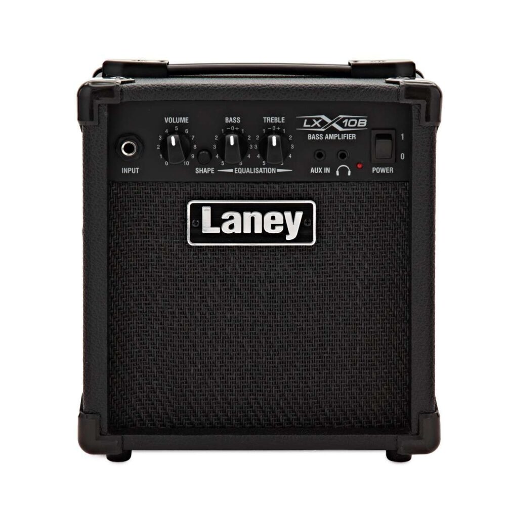Laney LX10B 10 Watt Bass Guitar Combo Amp, Black In Stock