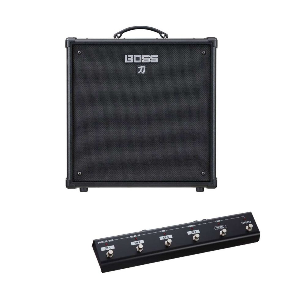 Boss Katana-110 Bass Amplifier Combo with GA-FC Foot Controller In Stock