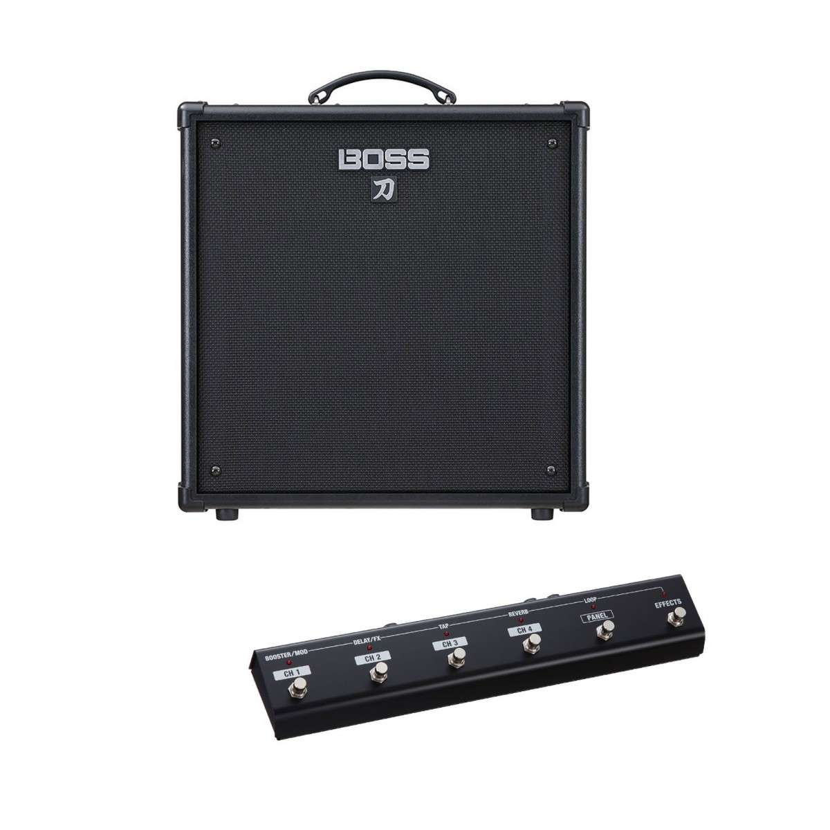Boss Katana-110 Bass Amplifier Combo with GA-FC Foot Controller In Stock - Image 1