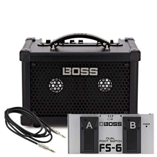 Boss Dual Cube Bass LX Bass Guitar Amplifier with Footswitch In Stock