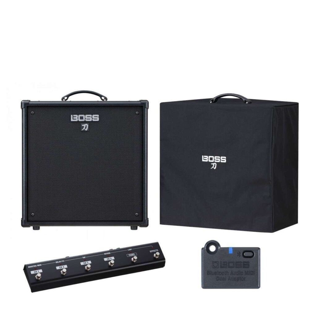 Boss Katana-110 Bass Amplifier Complete Bundle In Stock