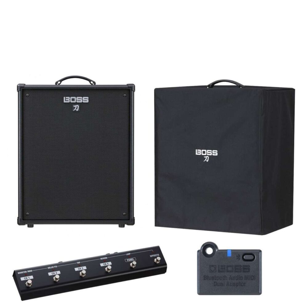 Boss Katana-210 Bass Amplifier Complete Bundle In Stock