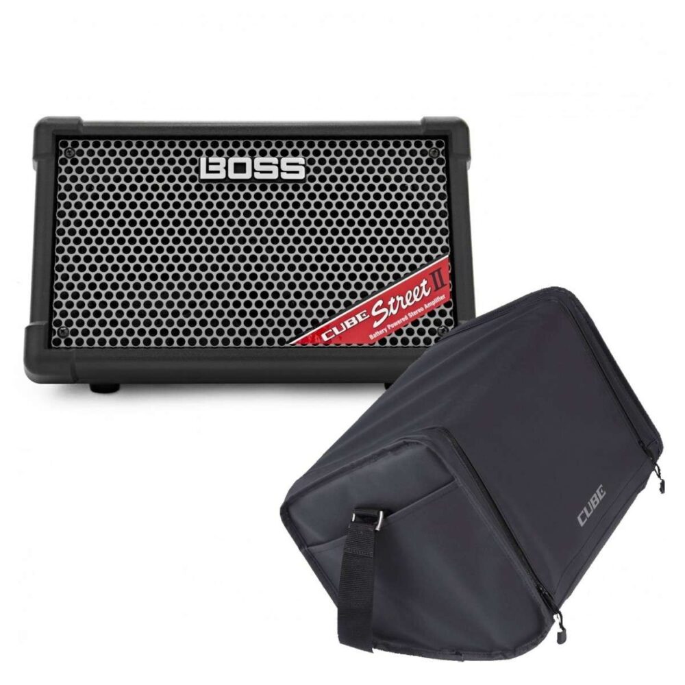 Boss Cube Street 2 Battery Powered Amp, Black with Carrying Case In Stock