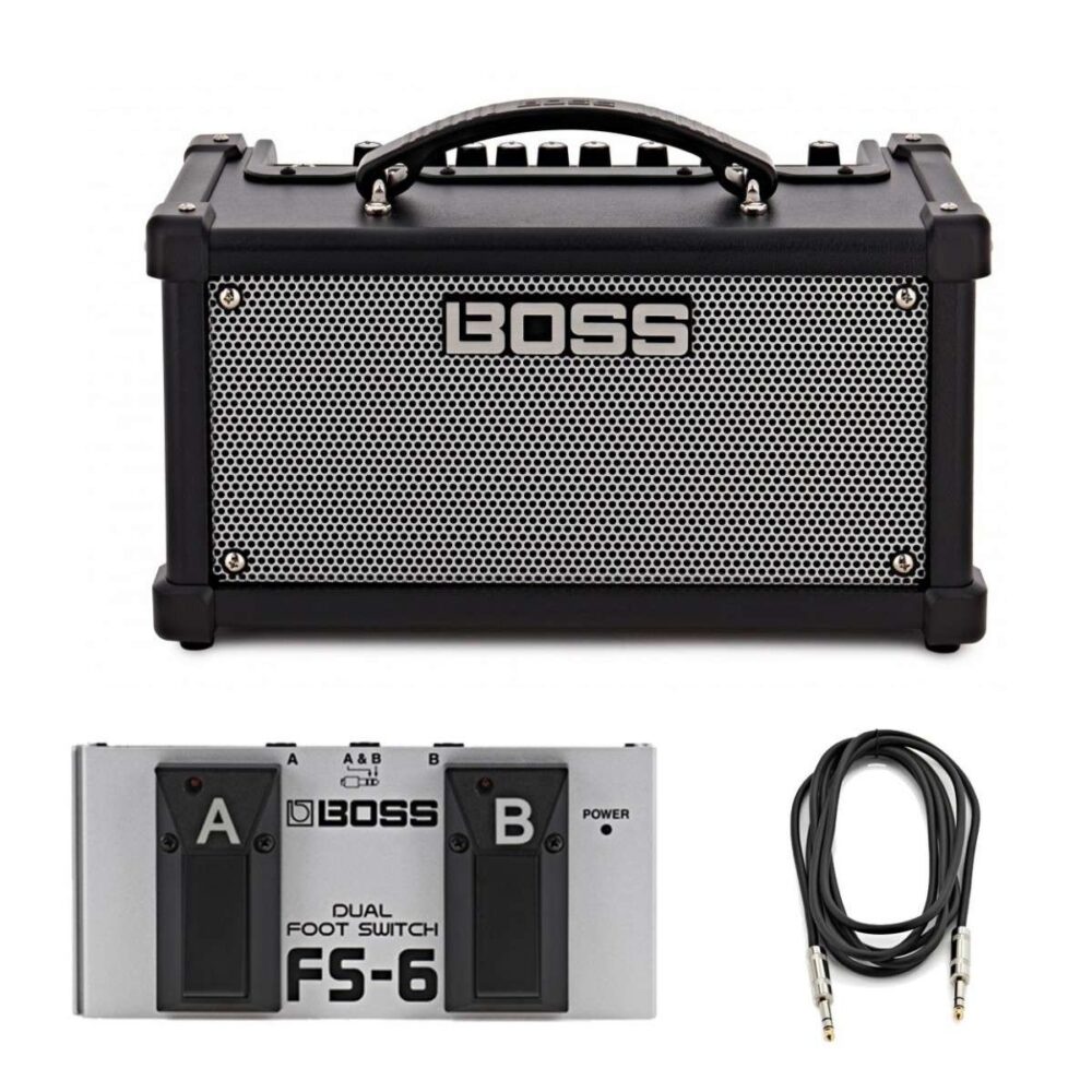 Boss Dual Cube LX Guitar Amplifier with Footswitch In Stock
