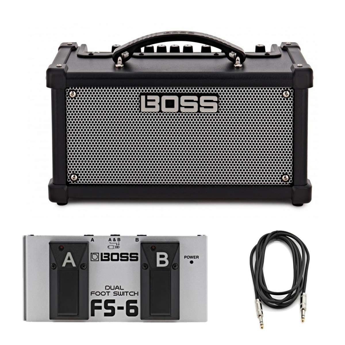 Boss Dual Cube LX Guitar Amplifier with Footswitch In Stock - Image 1