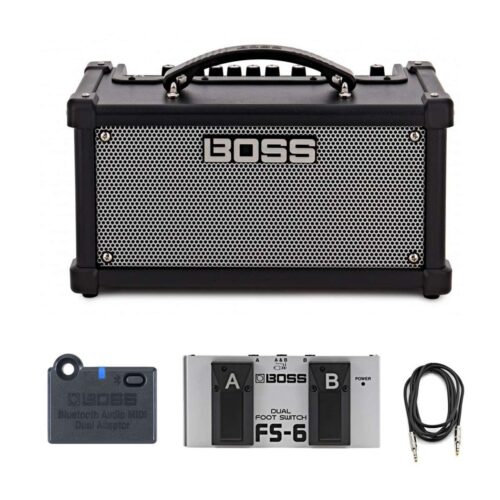 Boss Dual Cube LX Guitar Amplifier Complete Bundle In Stock