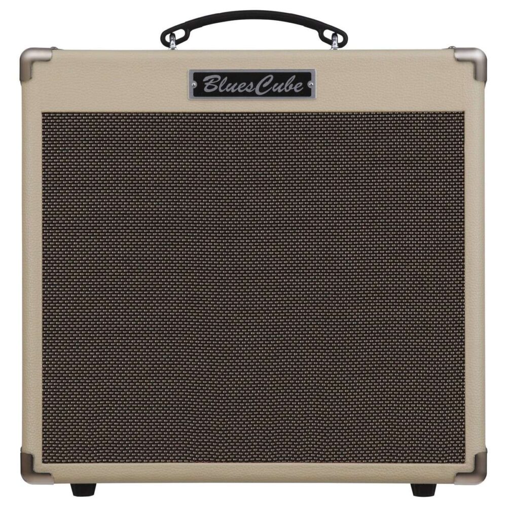 Roland Blues Cube Hot Guitar Amplifier, Vintage Blonde In Stock