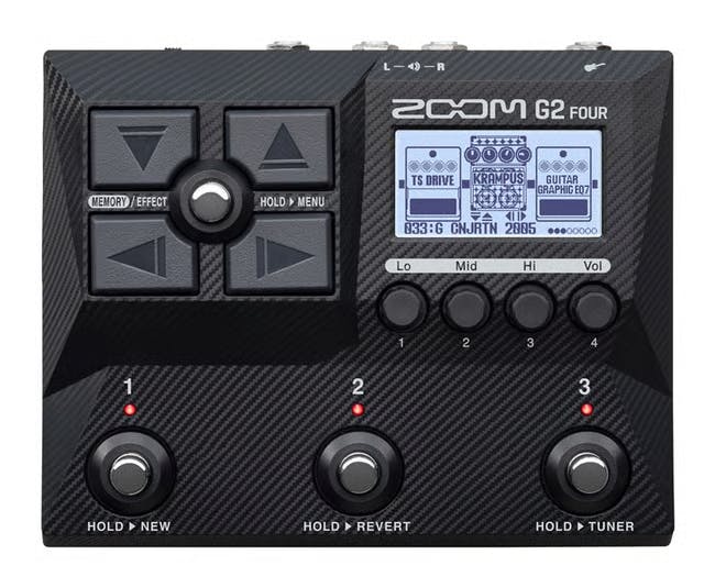 Zoom G2 Four Multi Effects Processor Pedal in stock