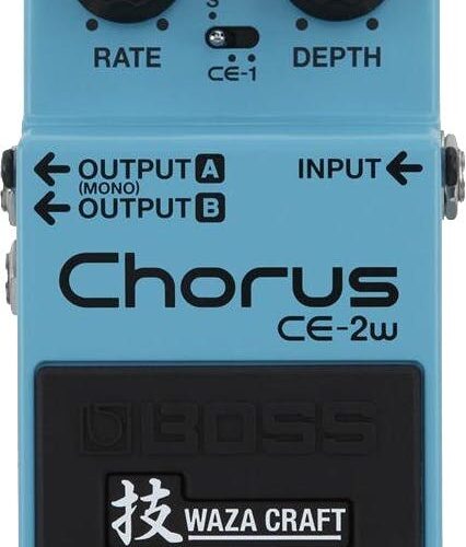 BOSS CE-2W Waza Craft Chorus Pedal in stock
