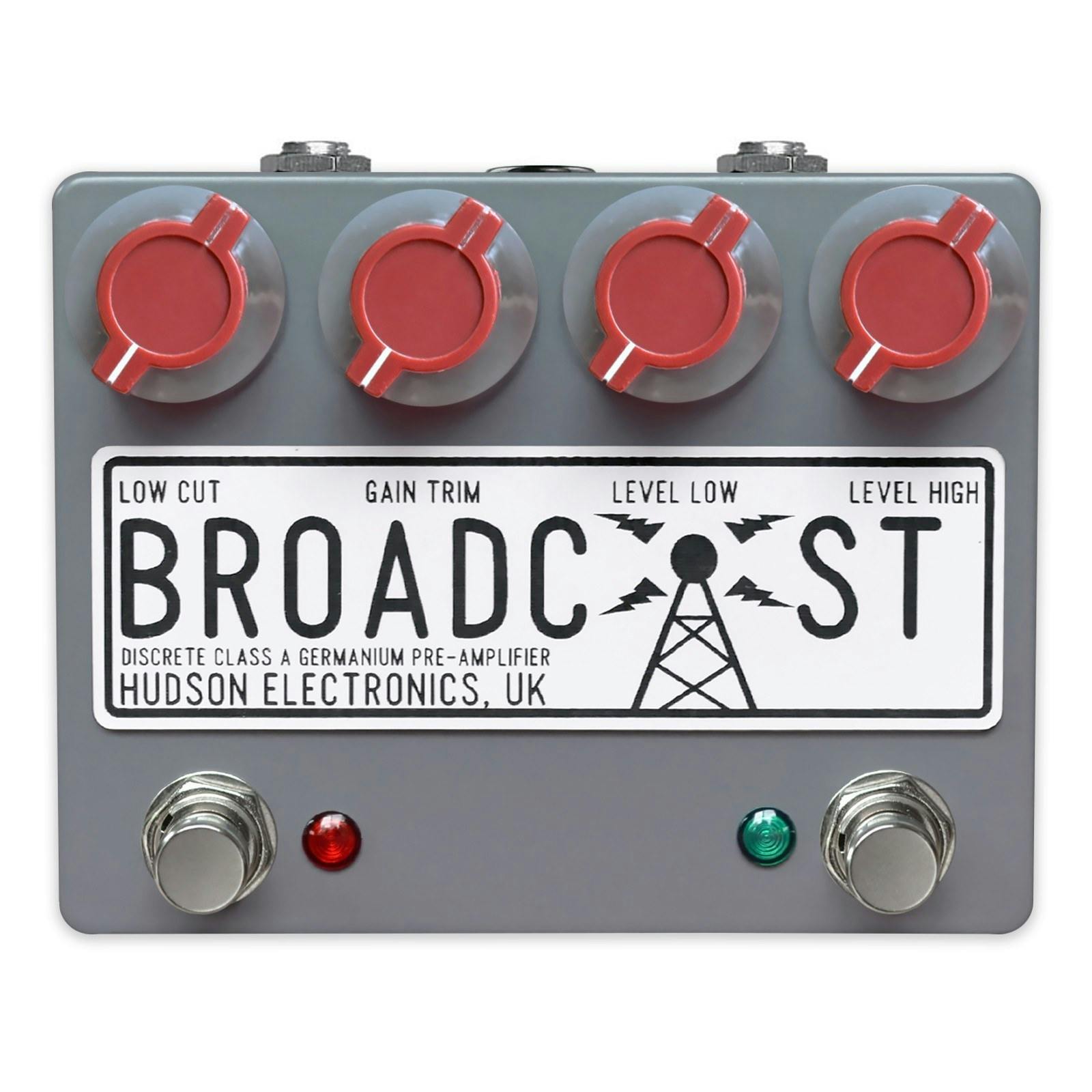Hudson Dual Broadcast Class-A Germanium Preamp Pedal in stock